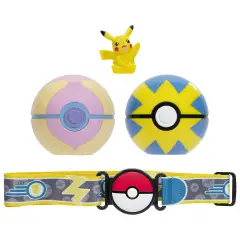 Pokemon Pokè Ball Set Cintura Pikatchu - action figures ed accessori