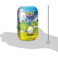 Pokemon Mini Tin Da Collezione Megaevoluzione Ascesa Eroica Togepi E Totodile - Giochi di società