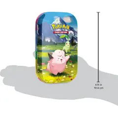 Pokemon Mini Tin Da Collezione Megaevoluzione Ascesa Eroica Clefairy e Chikorita - Giochi di società