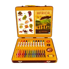 Jurassic World Valigetta Per Colorare - creatività