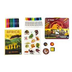 Jurassic World Valigetta Per Colorare - creatività