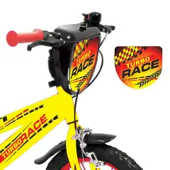 Bicicletta 16 Pollici Turbo Race, Bici per Bambini 4-6 Anni - biciclette bambini
