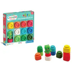 Soft Clemmy Set Mattoncini Morbidi Con Personaggio Draghetto 10 Pezzi - Primi giochi