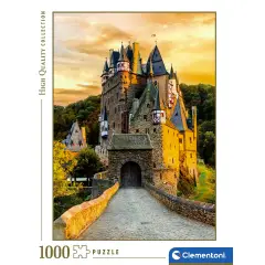 Puzzle 1000 Pezzi Hqc Tramonto Al Castello Di Eltz, Germania - Puzzle in cartone