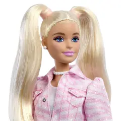 Barbie Deluxe Style N. 9 Giacca E Gonna Denim Rosa - collezionabili bambina