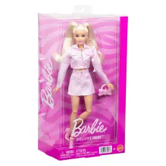 Barbie Deluxe Style N. 9 Giacca E Gonna Denim Rosa - collezionabili bambina