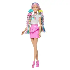 Barbie Capelli Arcobaleno Con Accessori Per Lo Styling - collezionabili bambina