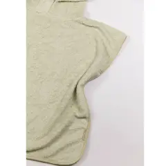 Poncho Accappatoio Bamboom in Spugna di Bambù – Oyster Grey – Taglia 2-4 Anni - accappatoi