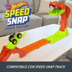 Hot Wheels Monster Truck Attacco Del Serpente - play set