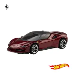Hot Wheels Ferrari JLN12: Set 5 Auto Die-Cast 1:64 Mattel - play set