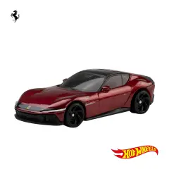 Hot Wheels Ferrari JLN12: Set 5 Auto Die-Cast 1:64 Mattel - play set