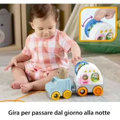 Fisher Price Camper Foresta degli Amici Trainabile Con Suoni - Primi giochi