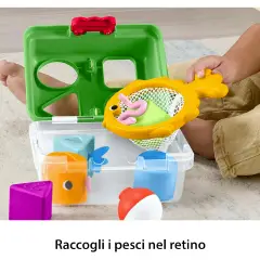 Fisher Price Cassetta Della Pesca Sensoriale - Primi giochi