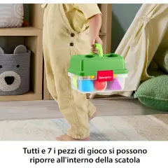 Fisher Price Cassetta Della Pesca Sensoriale - Primi giochi