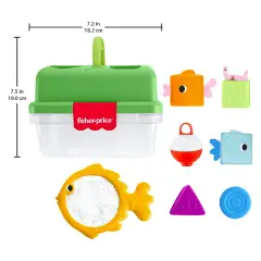 Fisher Price Cassetta Della Pesca Sensoriale - Primi giochi