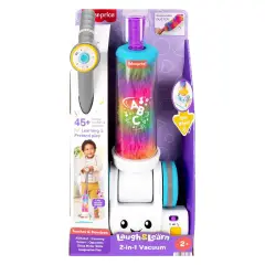 Fisher Price Aspirapolvere E Spolverino 2in1 Con Suoni Multilingue - Primi giochi