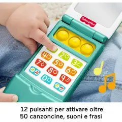 Fisher Price Telefono Interattivo - Primi giochi