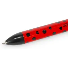 Legami - Penna Click&Clack a Due Colori, Tema Ladybug - regalo e gadget valigeria