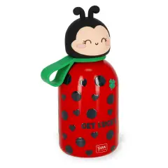 Legami - Borraccia Termica Bambini Acciaio Inox Ladybug - regalo e gadget valigeria