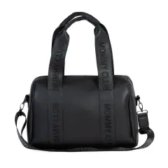 Borsa Cambio Mommy Club Signature in Ecopelle Black Childhome - borse e zaini