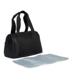 Borsa Cambio Mommy Club Signature in Ecopelle Black Childhome - borse e zaini