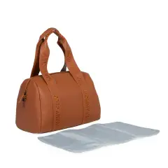 Borsa Cambio Mommy Club Signature in Ecopelle Brown Childhome - borse e zaini