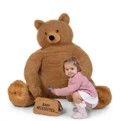 Baby Necessities Beauty Case Teddy Marrone - borse e zaini