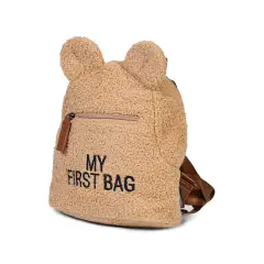 Childhome My First Bag Zaino Bambini Teddy Brown - zainetti asilo