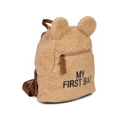 Childhome My First Bag Zaino Bambini Teddy Brown - zainetti asilo