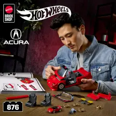 Hot Wheels Set Da Costruire - Elite Acura - modellini