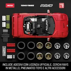 Hot Wheels Set Da Costruire - Elite Acura - modellini