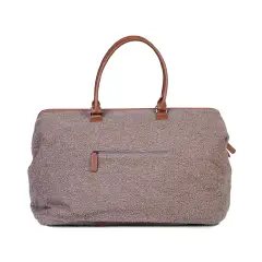 Mommy Bag Borsa Fasciatoio con Materassino Teddy Soft Brown - borse e zaini