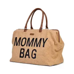 Mommy Bag Borsa Fasciatoio con Materassino Teddy Brown - borse e zaini