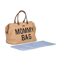 Mommy Bag Borsa Fasciatoio con Materassino Teddy Brown - borse e zaini
