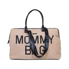 Mommy Bag Borsa Fasciatoio con Materassino Raffia - borse e zaini