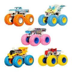 Hot Wheels Monster Truck Glow In The Dark 1:64 Assortiti - collezionabili bambina