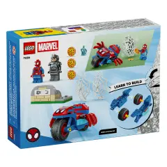 Lego Marvel - Spidey Sulla Moto Contro Rhino - lego