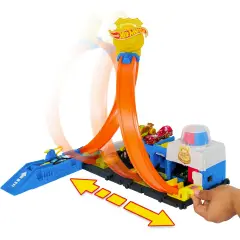 Hot Wheels City Super Stazione di Polizia - Veicoli, garage e piste