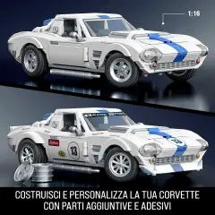 Hot Wheels Set Da Costruire Elite Corvette - auto