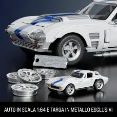 Hot Wheels Set Da Costruire Elite Corvette - auto