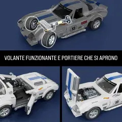 Hot Wheels Set Da Costruire Elite Corvette - auto