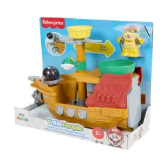 Fisher-Price Little People Nave Volante Super Mario - Primi giochi