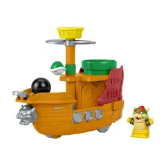Fisher-Price Little People Nave Volante Super Mario - Primi giochi