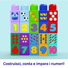 Mega Bloks Scuolabus Costruisci e Impara - Primi giochi