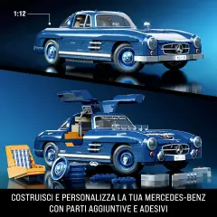 Hot Wheels Set Da Costruire Mercedes-Benz - auto