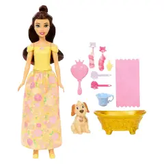 Disney Princess Belle E Il Suo Cucciolo - collezionabili bambina