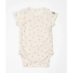 Body Maniche Corte Print Fish Mix - Taglia 0-1 Mese- 2 Pezzi Rosa e Azzurro - intimo neonato