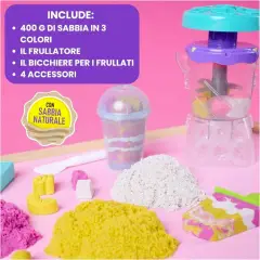 Kinetic Sand Set Dei Frullati Golosi - creatività