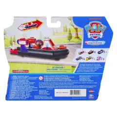 Paw Patrol Search & Rescue Veicolo Acquatico Hovercraft Di Salvataggio Di Zuma - action figures ed accessori