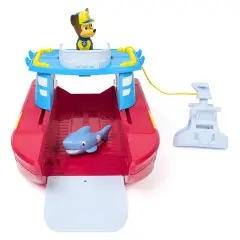 Paw Patrol Sea Patroller Veicolo Di Salvataggio Con Chase - action figures ed accessori